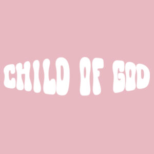 Kids Child of God T-shirt (White) Design