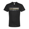 Unisex Poly-Rich V-Neck T-Shirt Thumbnail