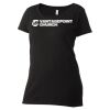 Women's Poly-Rich Scoop Neck T-Shirt Thumbnail